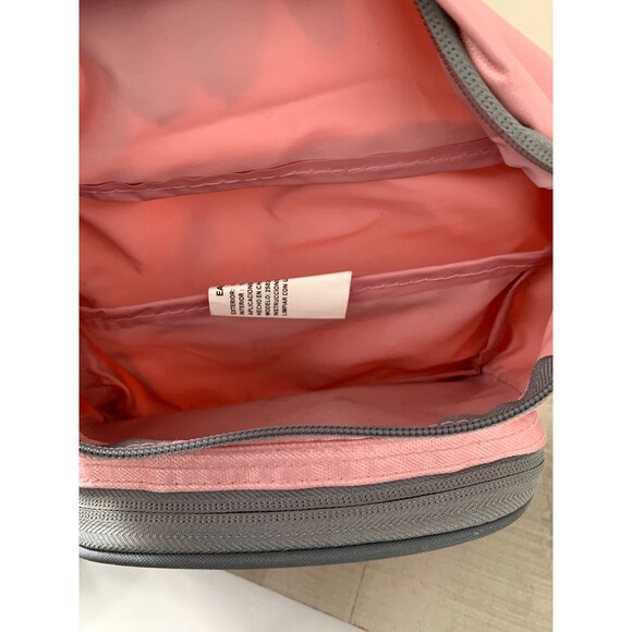 Vintage EastSport Gray & Pink Waist Fanny Pack With Extra Pocket Pouch 90s - Picture 10 of 13